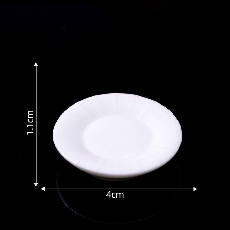 微景观创意陶瓷盘子食玩微缩模型娃娃屋 DIY装饰品配件迷你小摆件