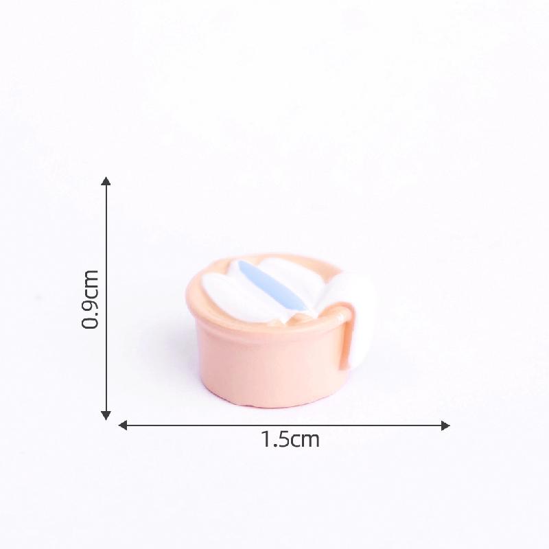 微景观创意可爱粉色浴室娃娃屋家具用品 diy装饰品配件迷你小摆件