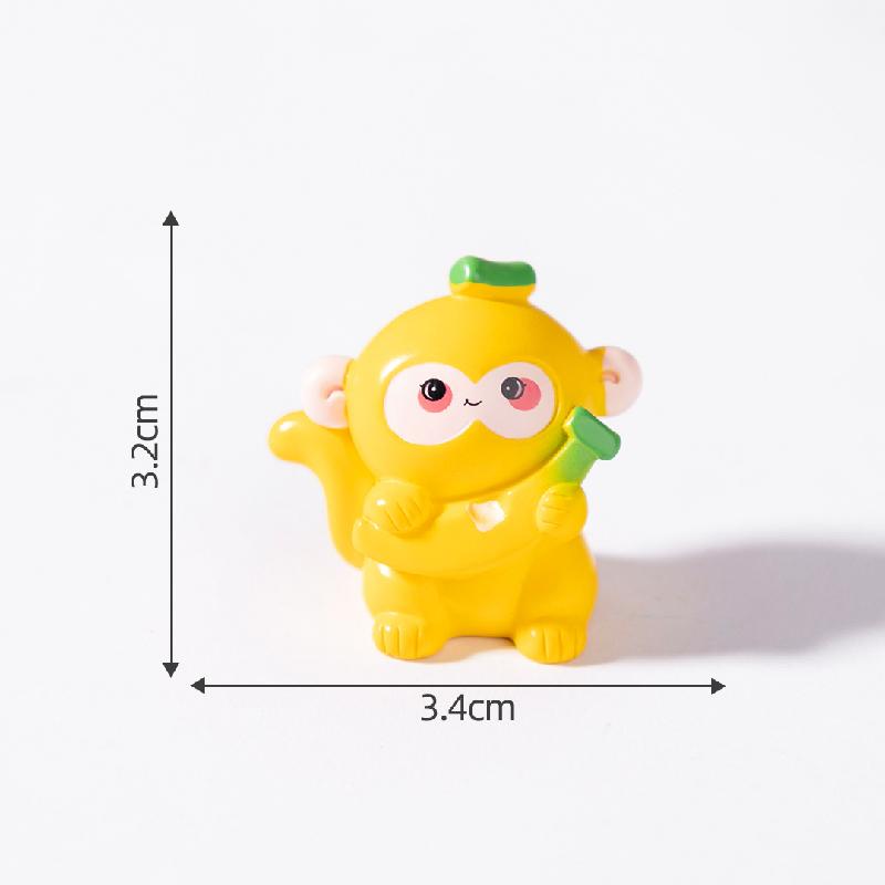 苔藓微景观创意小猴子小兔动物造景DIY装饰品配件迷你小摆件