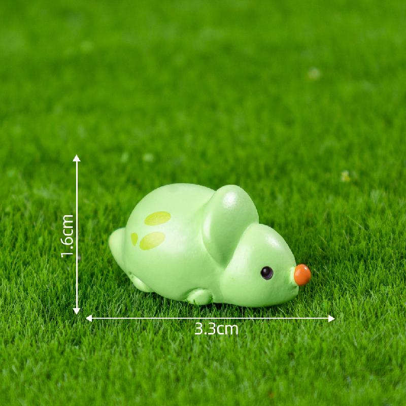 Khủng long mini ba sừng và đuôi gai tiểu cảnh DIY (ZC-672)