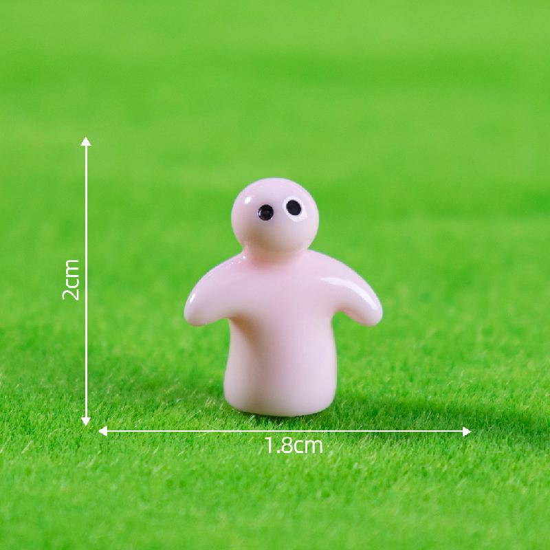 跨境外贸微景观创意互动简约小人公仔 DIY装饰品挂配件迷你小摆件