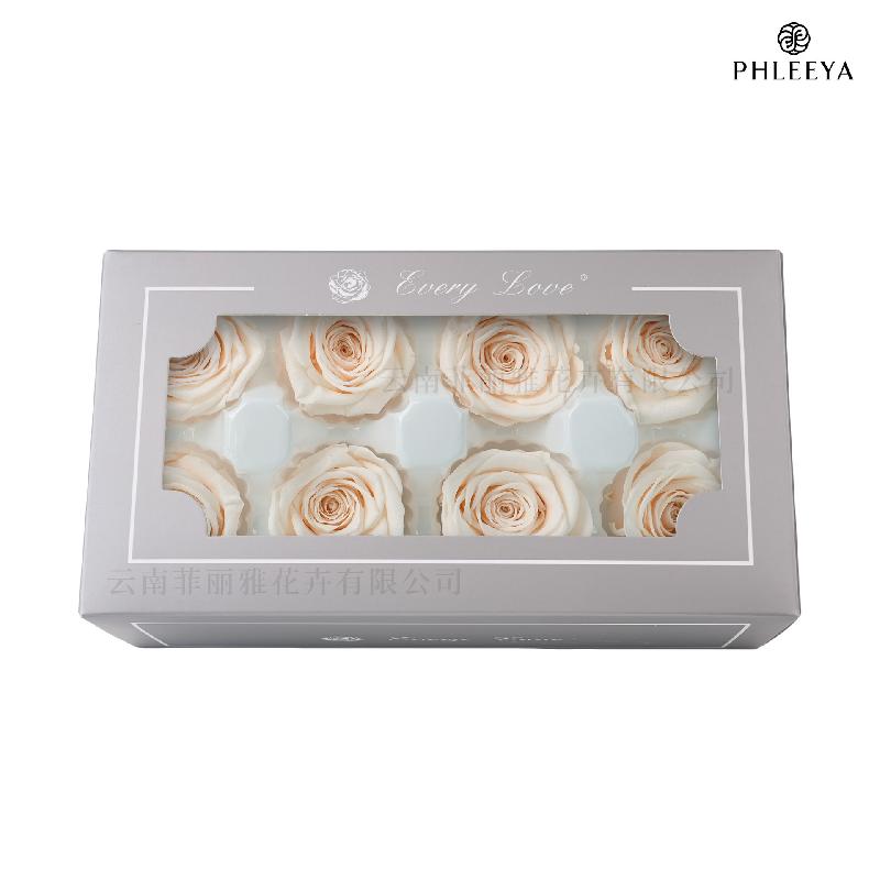 Hoa hồng vĩnh cửu 4–5cm DIY bó hoa quà tặng hoa khô cao cấp (HK-11)