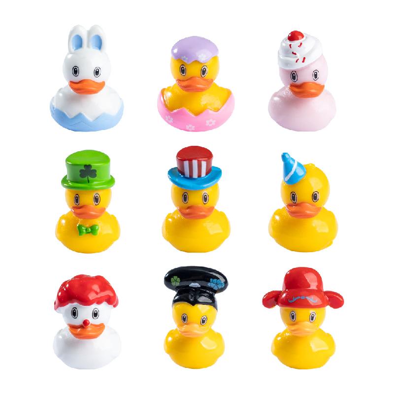 微景观创意百变小黄鸭萌粒沙滩造景 DIY装饰品配件迷你桌面小摆件