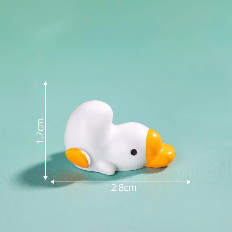 苔藓微景观创意呆呆鹅公仔园艺造景 DIY装饰品盲袋配件迷你小摆件