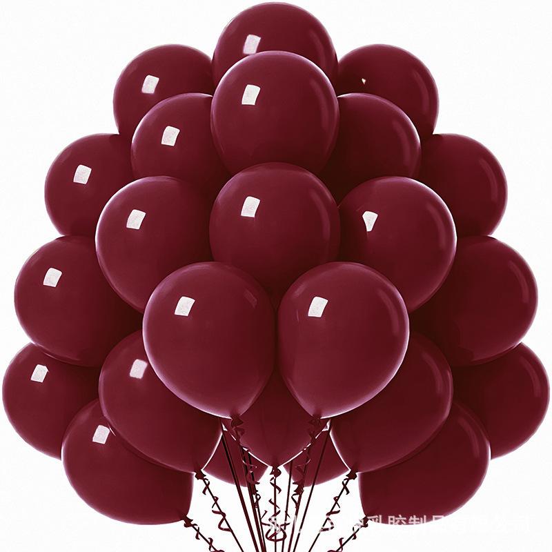 Bộ bóng bay 10 inch cho sinh nhật và tiệc cưới, bao gồm dây bóng bay và bóng bay màu macaron cổ điển. Phù hợp cho trang trí tiệc và sự kiện, bán buôn.