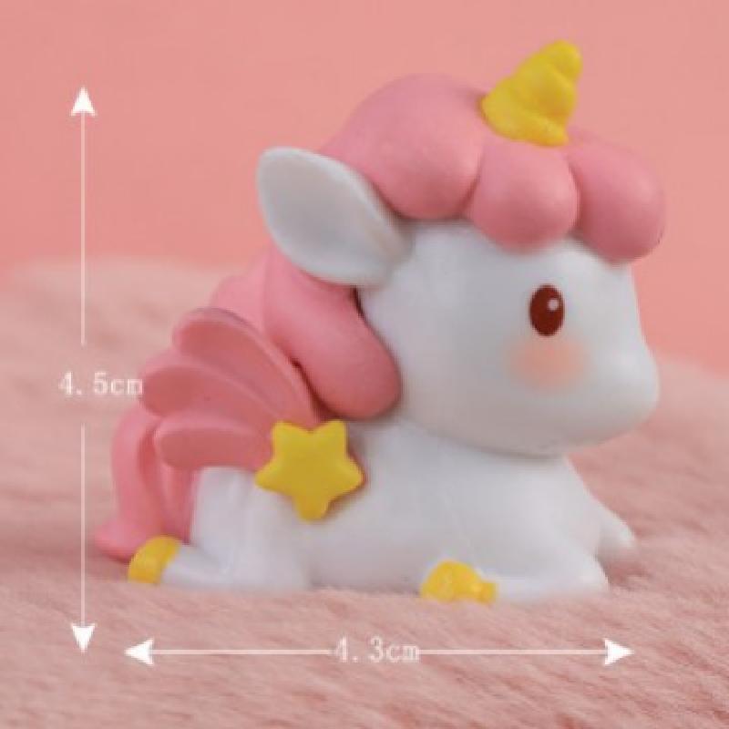 Tiểu cảnh ngôi sao và kỳ lân, trang trí quả cầu DIY mini (ZC-293)