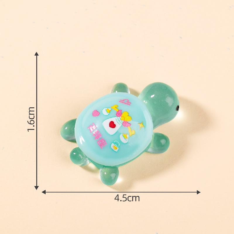 微景观创意夜光十二星座小乌龟公仔盲袋 DIY装饰品配件迷你小摆件