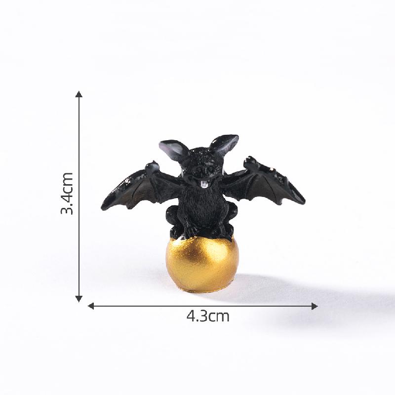 Tiểu cảnh hề xương Halloween, DIY, phụ kiện resin tiểu cảnh mini đáng yêu (ZC-572)
