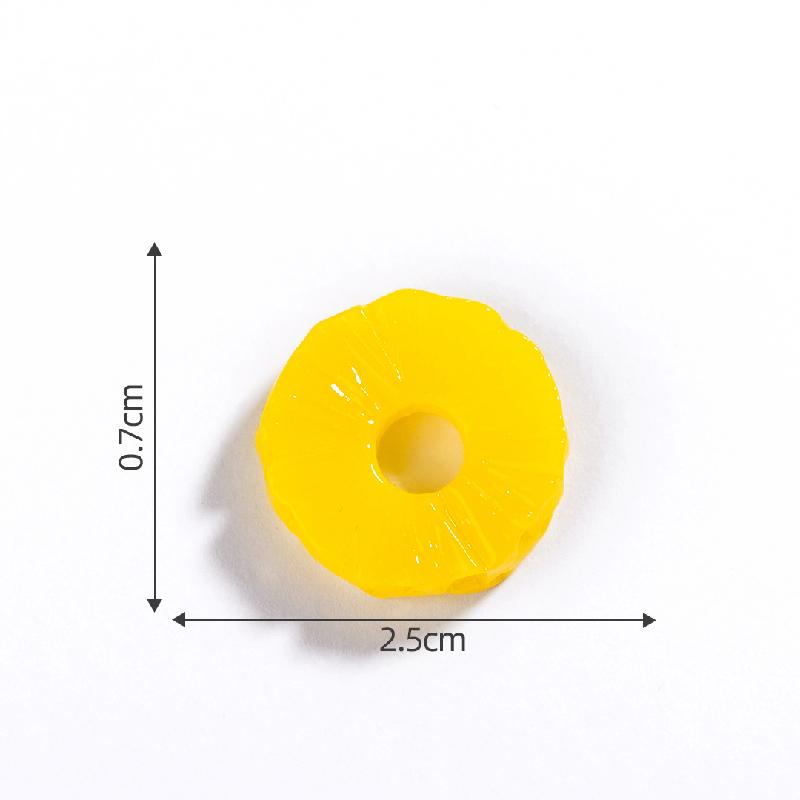 微景观创意切片水果橙子猕猴桃食玩 DIY装饰品盲袋配件迷你小摆件