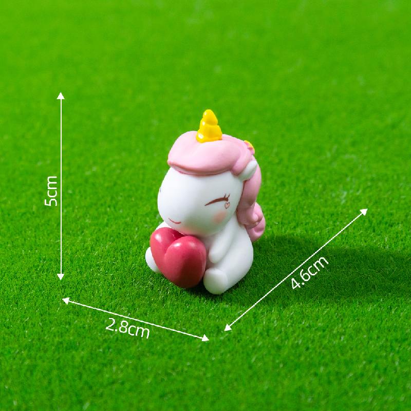 Tiểu cảnh ngôi sao và kỳ lân, trang trí quả cầu DIY mini (ZC-293)