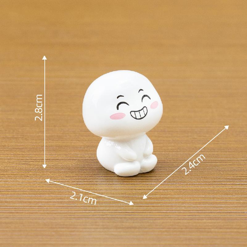 Bánh trôi biểu cảm mini trang trí nhà búp bê (PK-709)