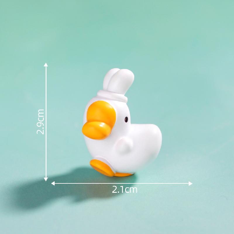 苔藓微景观创意呆呆鹅公仔园艺造景 DIY装饰品盲袋配件迷你小摆件