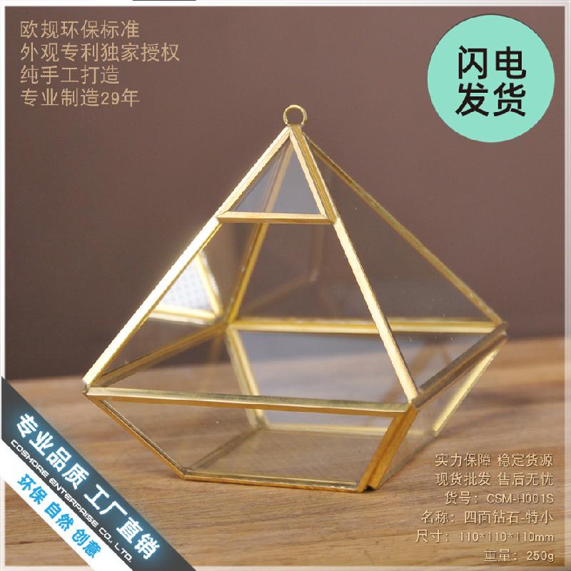 Nhà kính kim cương mini, hộp hoa bất tử (DG-120)