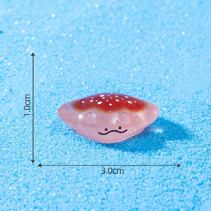 微景观创意夜光魔鬼鱼萌粒鱼缸水族造景0DIY装饰品配件迷你小摆件