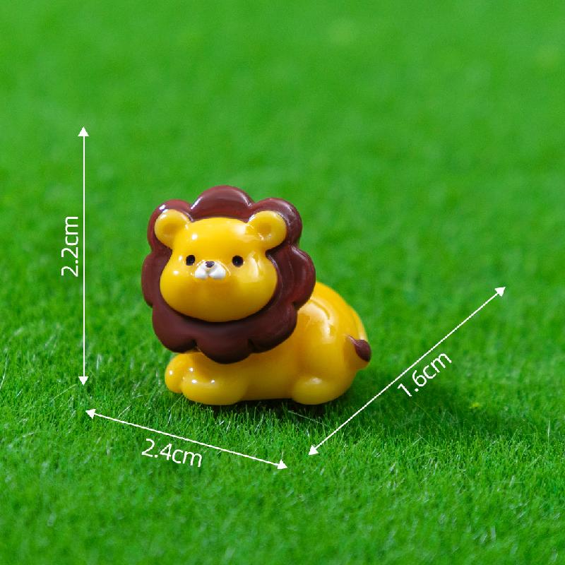 12 mẫu động vật dễ thương resin trang trí tiểu cảnh (ZC-716)