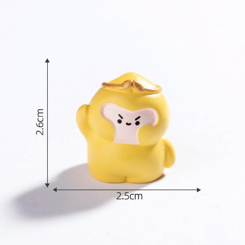 微景观创意西游记悟空八戒公仔 DIY装饰品配件迷你车载桌面小摆件