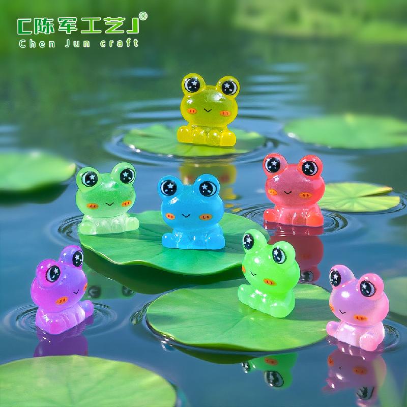 Ếch phát sáng đáng yêu mini trang trí (PK-716)