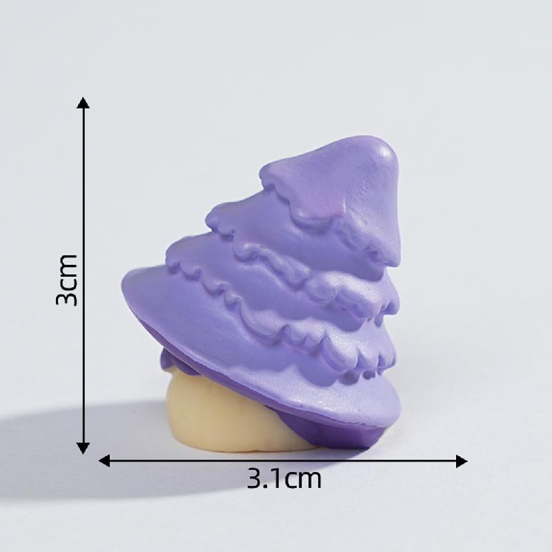 苔藓微景观创意仿真彩色大蘑菇园艺造景 DIY装饰品配件迷你小摆件
