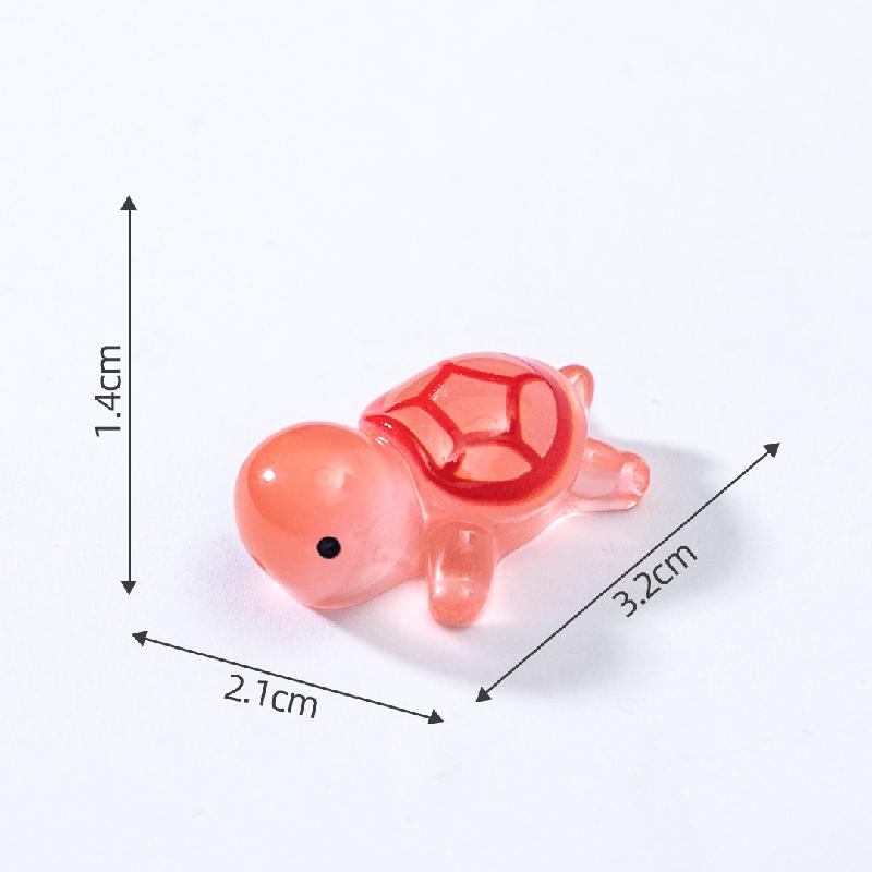 Rùa phát sáng mini trang trí bể cá tiểu cảnh (PK-727)