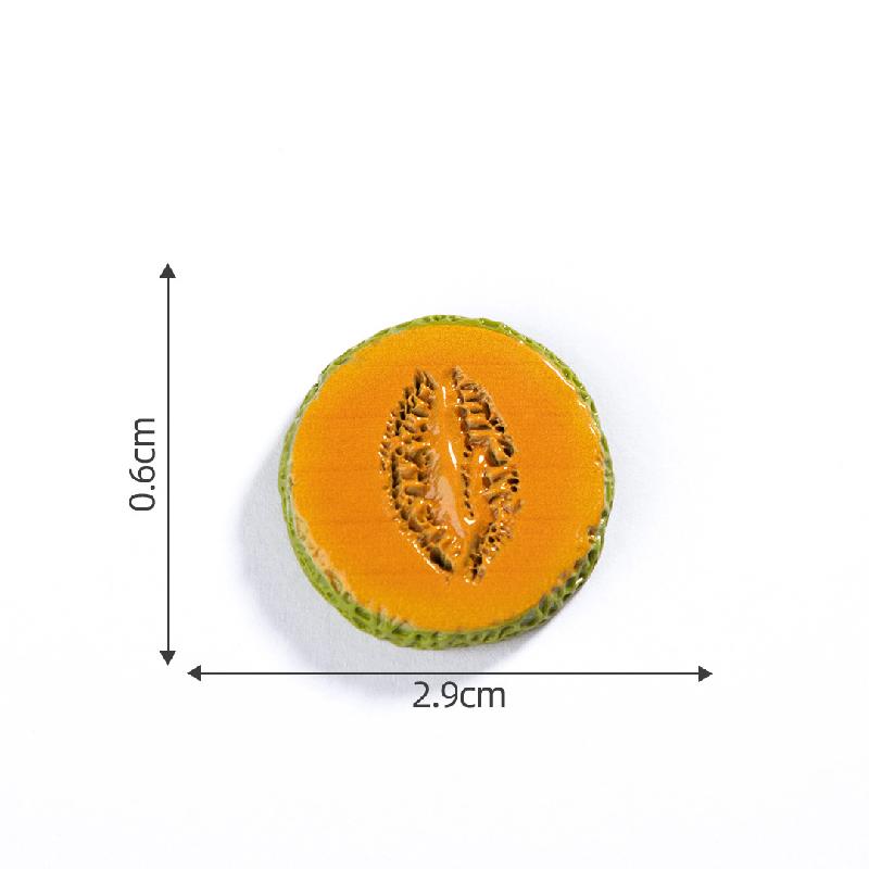 微景观创意切片水果橙子猕猴桃食玩 DIY装饰品盲袋配件迷你小摆件