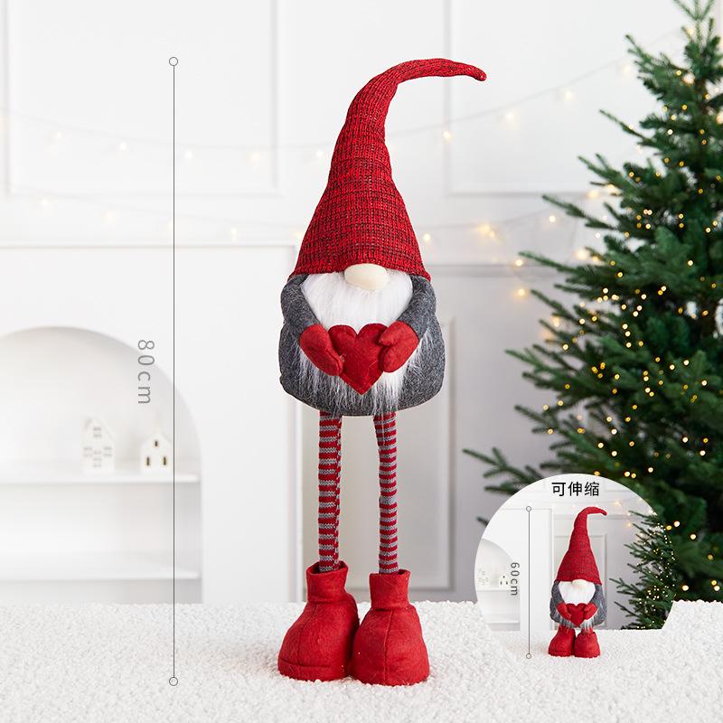 Trang trí Noel: Ông già Noel để bàn, trang trí DIY ấn tượng