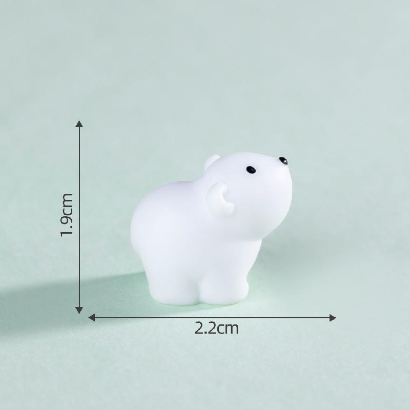 苔藓微景观创意可爱青蛙鳄鱼犀牛小动物公仔 DIY装饰品配件小摆件