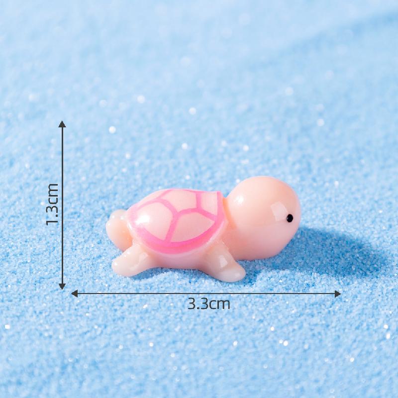 Tiểu cảnh rùa năm màu, lọ cây DIY, quà tặng sáng tạo (ZC-44)