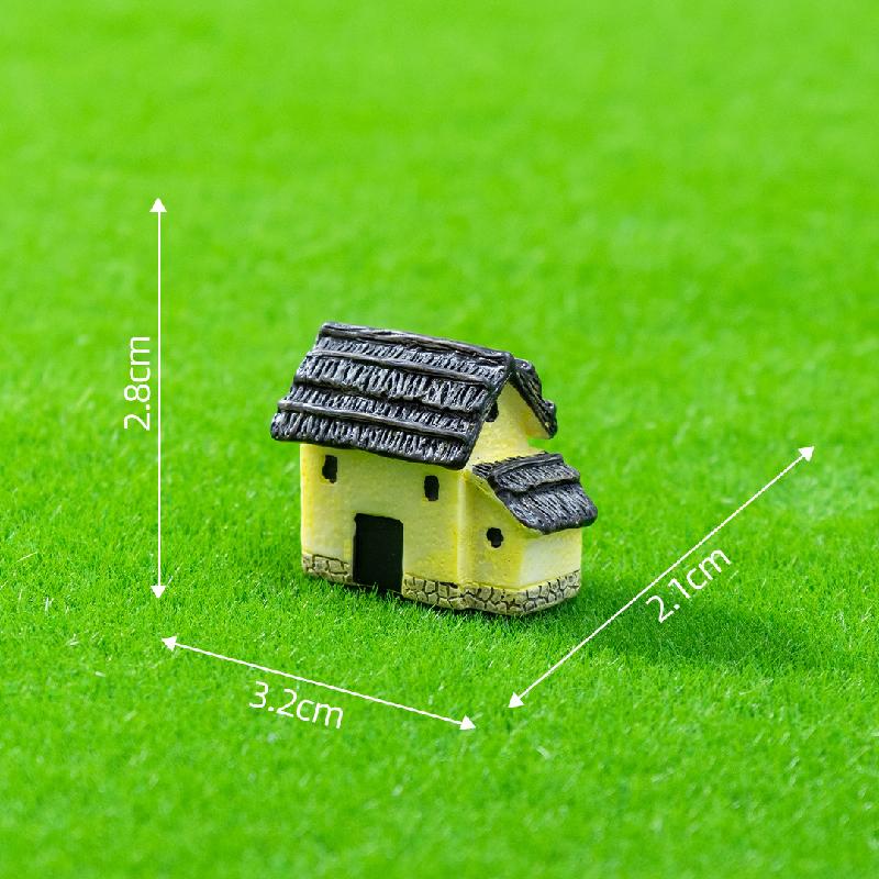 Tiểu cảnh nhà tranh, 6 kiểu, phong cách Zakka trang trí mini (ZC-327)