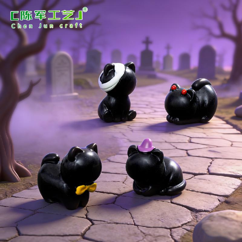 Mèo Không Mặt Halloween Mini (PK-211)
