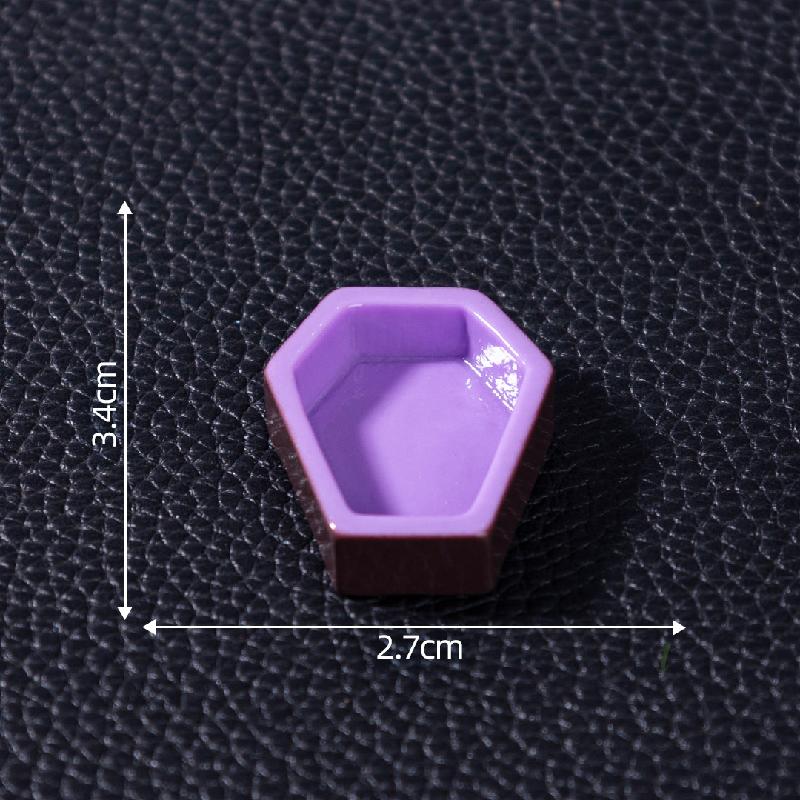 跨境新品微景观棺材僵尸萌粒万圣节造景 DIY装饰品配件迷你小摆件