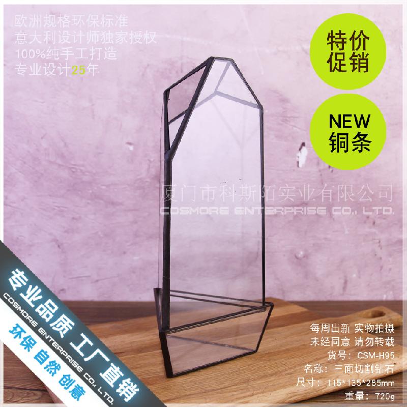 Bình kính tạo cảnh không đều, bình rêu DIY (DG-68)