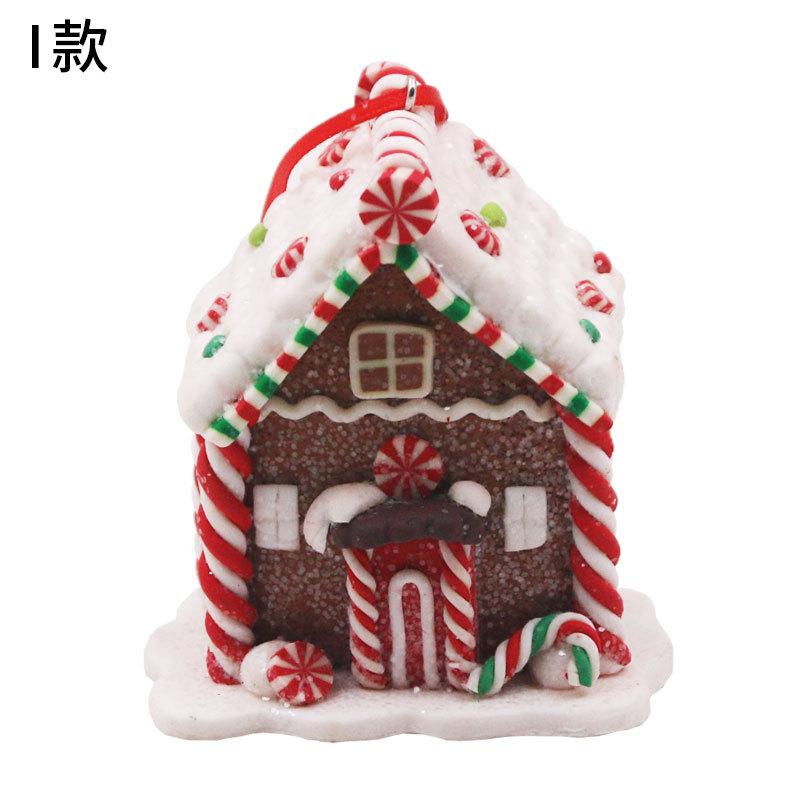 Trang trí Noel: Nhà đất sét sáng tạo, kiểu dáng ngộ nghĩnh