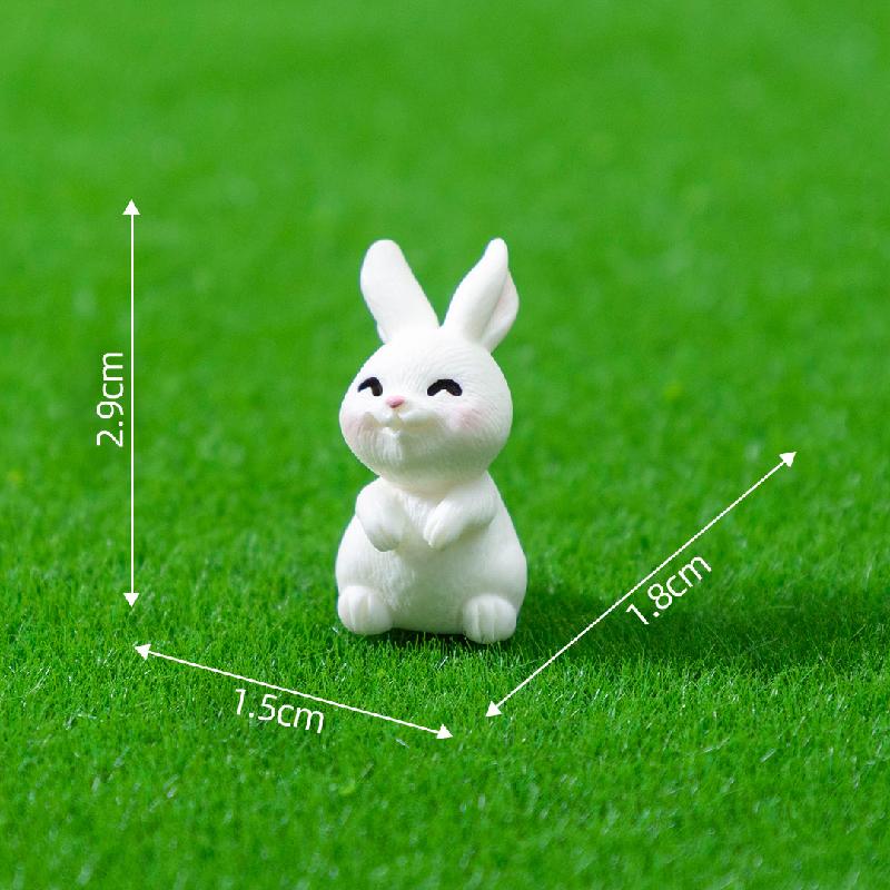 12 mẫu động vật dễ thương resin trang trí tiểu cảnh (ZC-716)