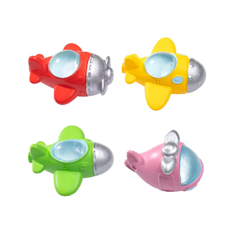 微景观创意Q版小飞机客机模型DIY装饰品挂配件迷你车载桌面小摆件