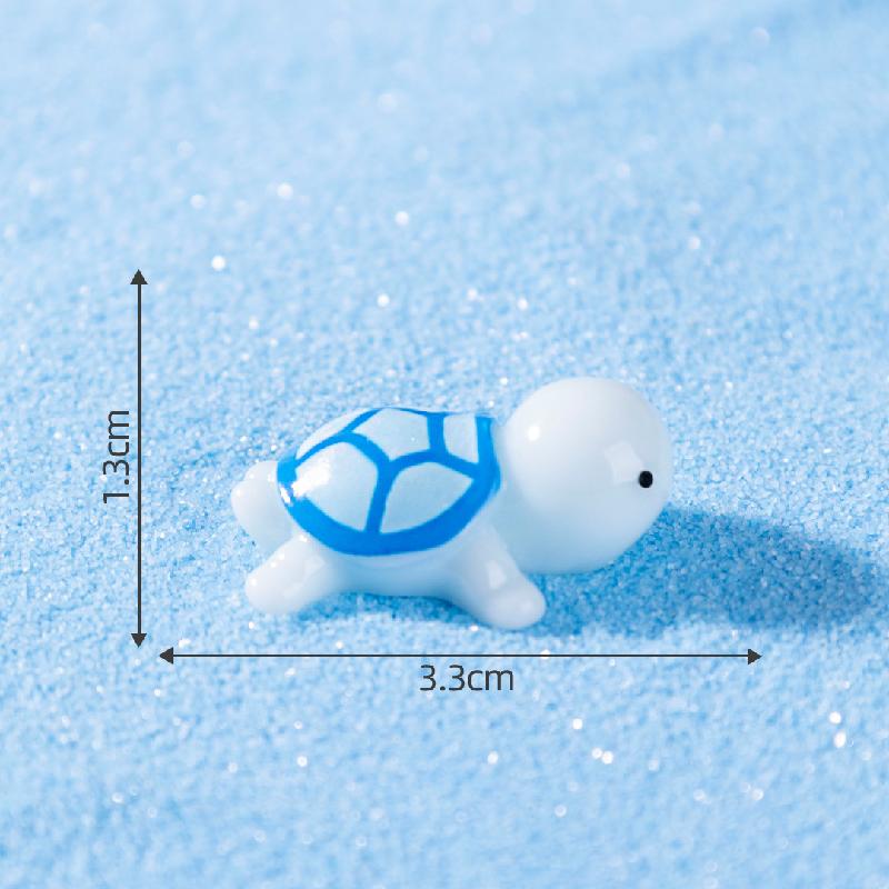 Tiểu cảnh rùa năm màu, lọ cây DIY, quà tặng sáng tạo (ZC-44)