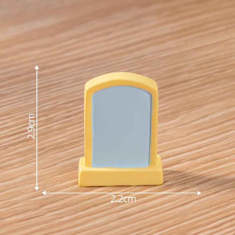 微景观创意化妆小猪公仔娃娃屋 DIY装饰品配件迷你汽车桌面小摆件