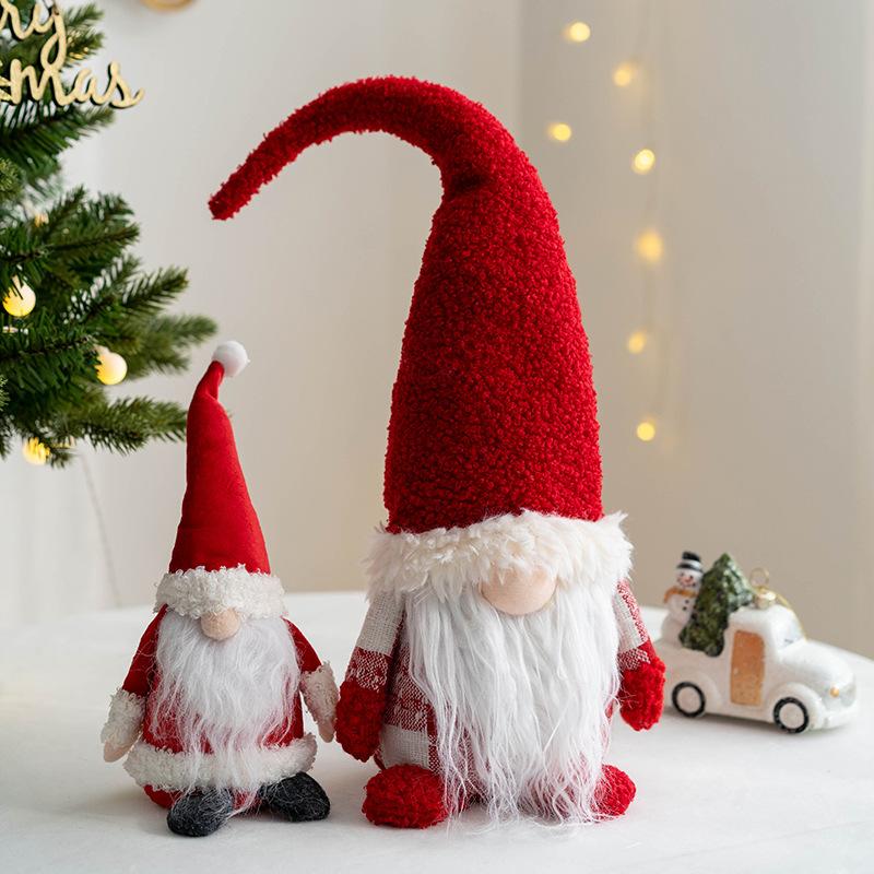 Trang trí Noel: Búp bê không mặt, tinh linh Bắc Âu đáng yêu