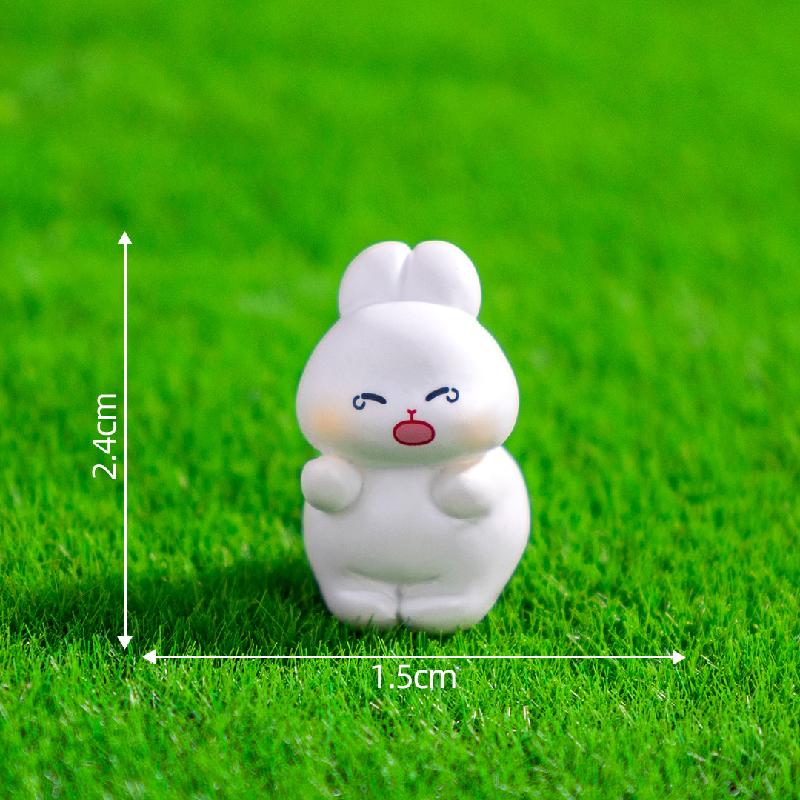 微景观创意可爱小动物菜市场公仔 DIY装饰品挂配件迷你桌面小摆件