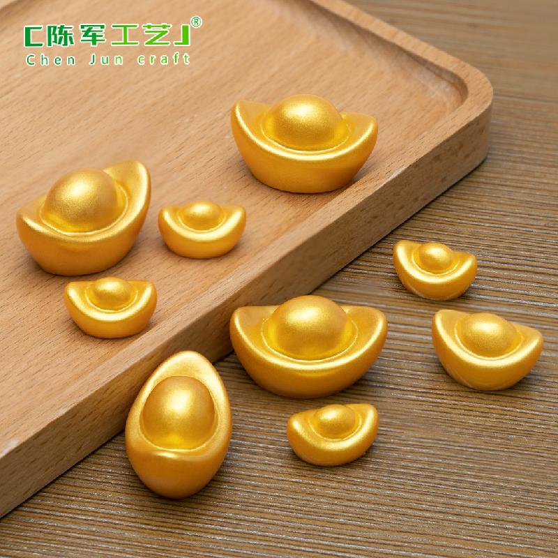Bộ thỏi vàng lớn nhỏ – Phụ kiện tài lộc, nhiều kích thước (M-94)