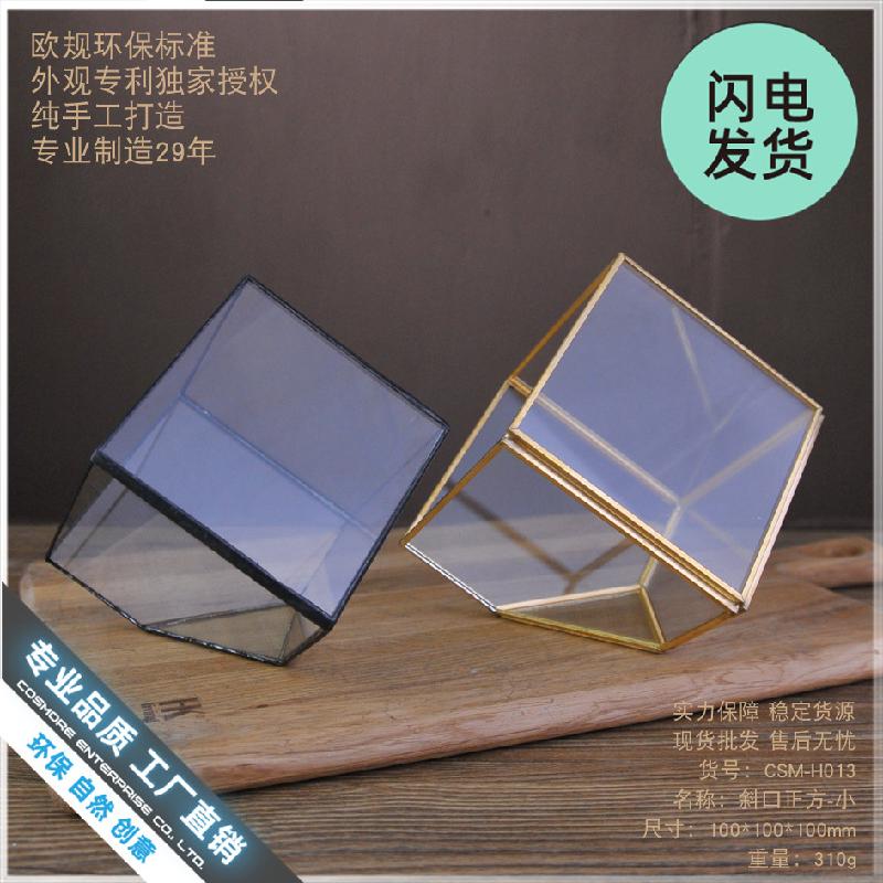 Nhà kính cây cảnh nghiêng vuông mini (DG-57)