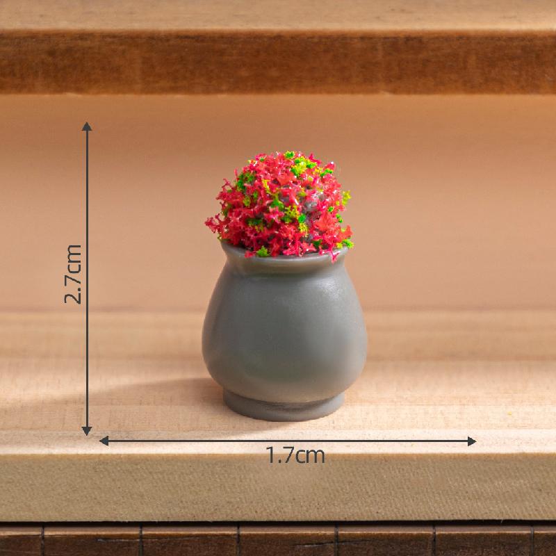 Tiểu cảnh cây cảnh mini giả, lọ sinh thái DIY, phụ kiện treo bàn tiểu cảnh mini (ZC-497)