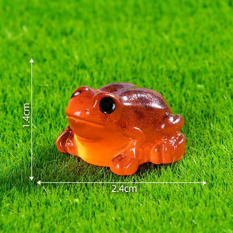 Tiểu cảnh ếch phát sáng, trang trí DIY cây cảnh mini (ZC-81)