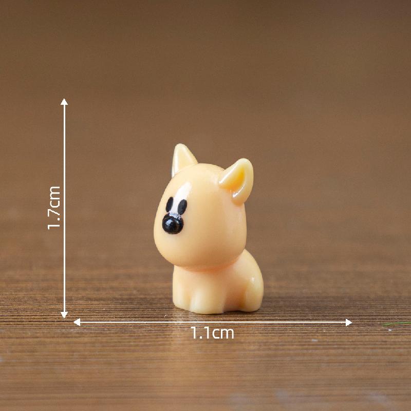 Tiểu cảnh cún con dễ thương, búp bê DIY, phụ kiện xe hơi bàn tiểu cảnh mini (ZC-501)