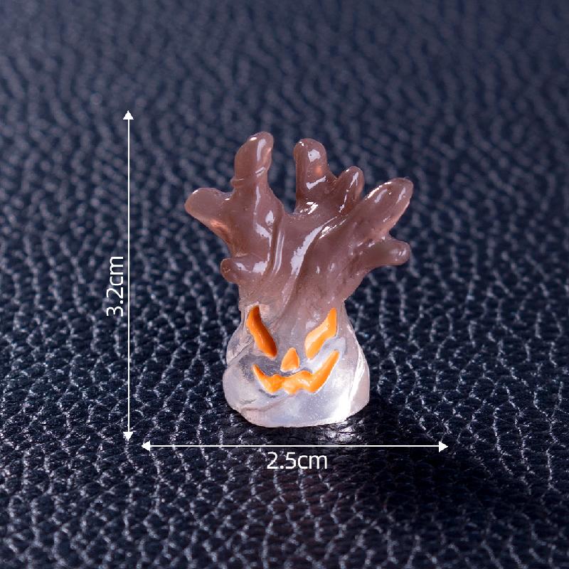 Quái vật Halloween và bí ngô mini - phụ kiện trang trí DIY cho nhà búp bê, mô hình nhỏ dễ thương xuất khẩu (ZC-1409)