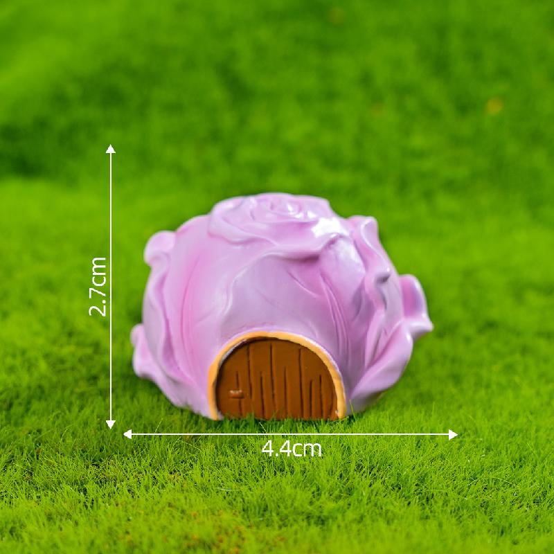 Tiểu cảnh nhà rau củ, nấm, trang trí cây cảnh mini DIY (ZC-231)