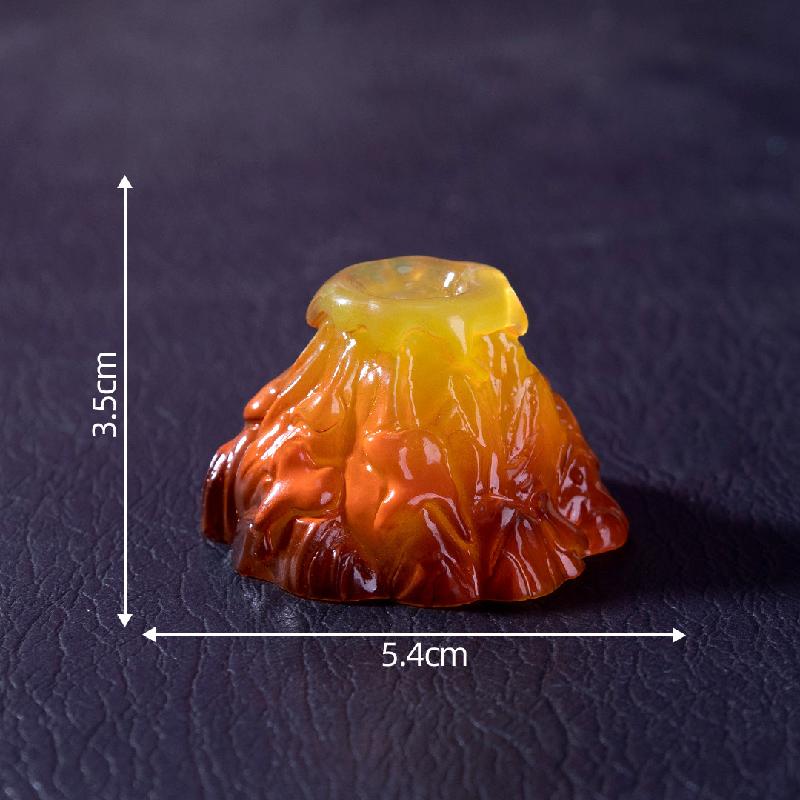 跨境外贸微景观创意夜光水晶喷火龙公仔 DIY装饰品配件迷你小摆件