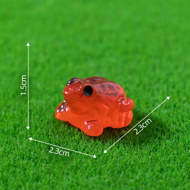 Tiểu cảnh ếch phát sáng, trang trí DIY cây cảnh mini (ZC-81)