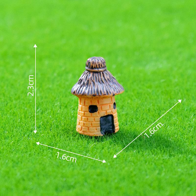 Tiểu cảnh nhà tranh tròn, phụ kiện trang trí cây cảnh DIY (ZC-530)