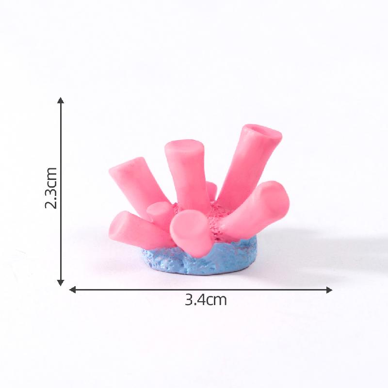 Tiểu cảnh san hô nhựa, bể cá, ngôi sao biển DIY (ZC-49)