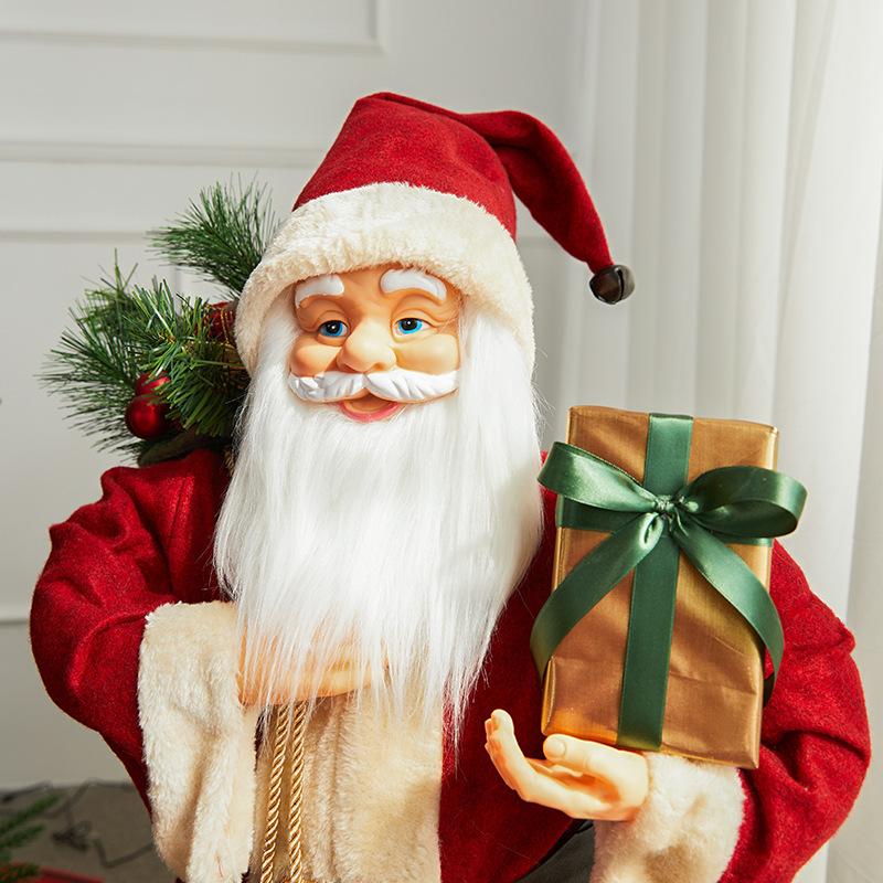 Trang trí Noel: Búp bê ông già Noel cho khách sạn, nhà hàng